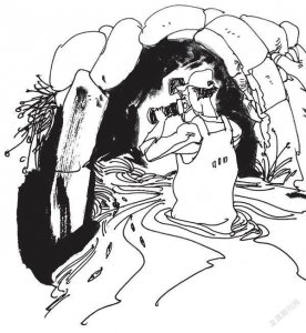 民间传奇故事:生活在幽暗水底的娃娃鱼