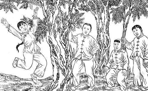 生活随笔:山沟里的野孩子