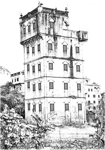 生活随笔:乱世留存的碉楼