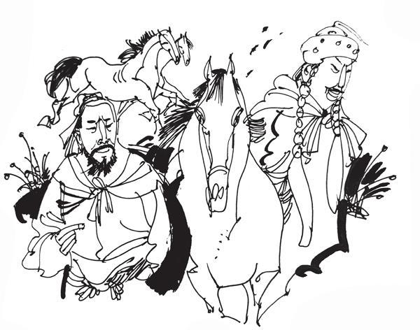 故事会：李渊买马