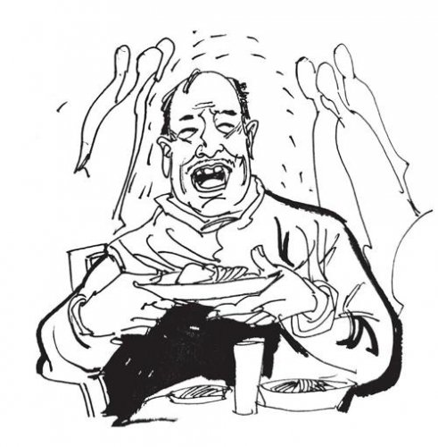 乡野传闻:神秘的食客