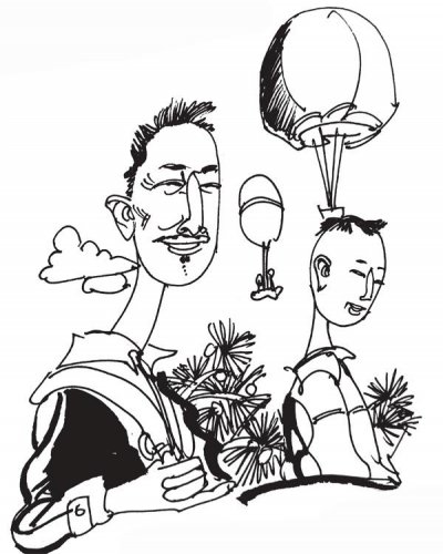 惊险故事:气球历险记