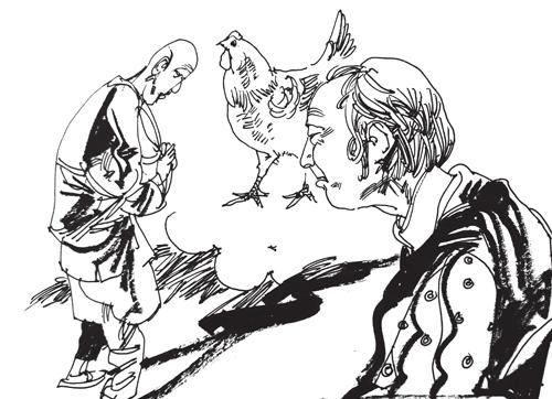 世说新语：箩帮借箩底还