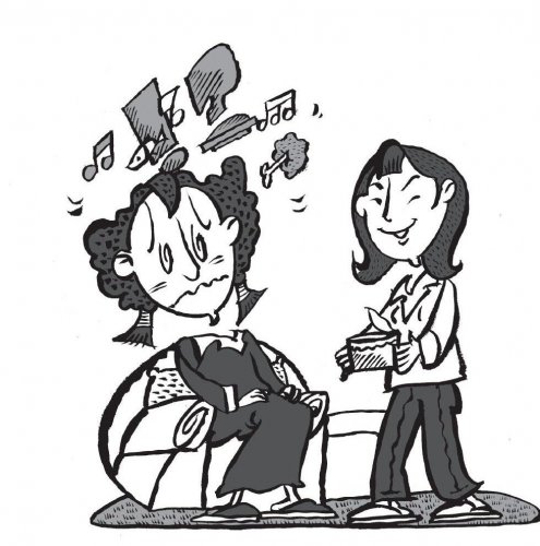 开心故事:“吃”心不改