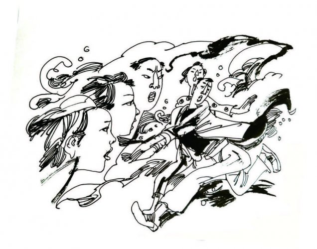 惊险故事:洪水来袭