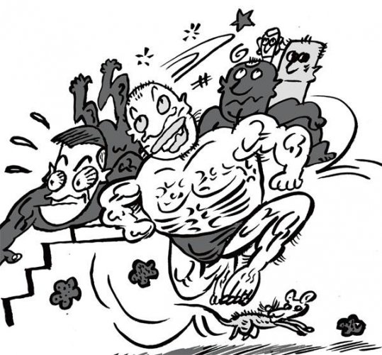 开心故事：健身房里有老鼠