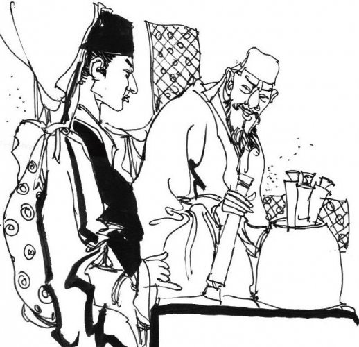 民间故事:八方锦