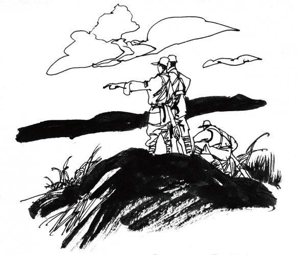 民间故事：过河