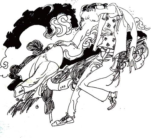 惊悚故事：稻草人的背影