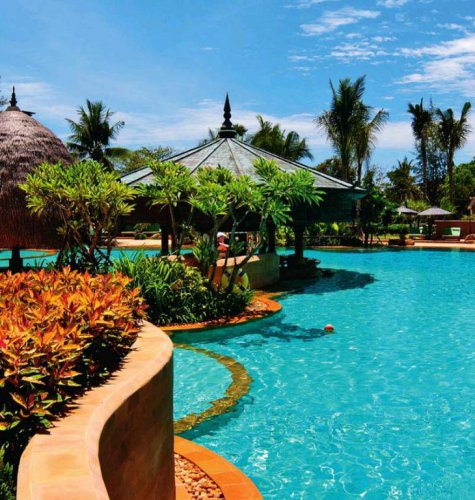 在安达曼海湾度一个春节假