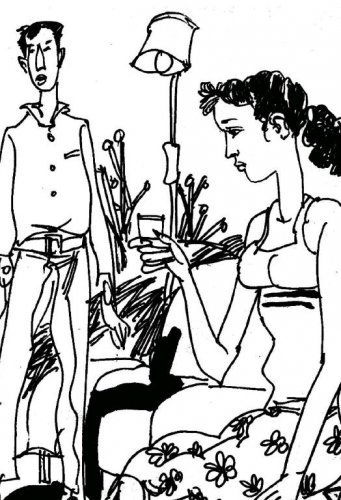 灵异故事:蜡像女友